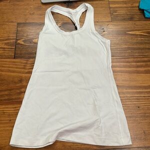 Lululemon tank top white size 4